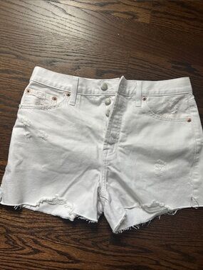 pistola White High-Rise Shorts